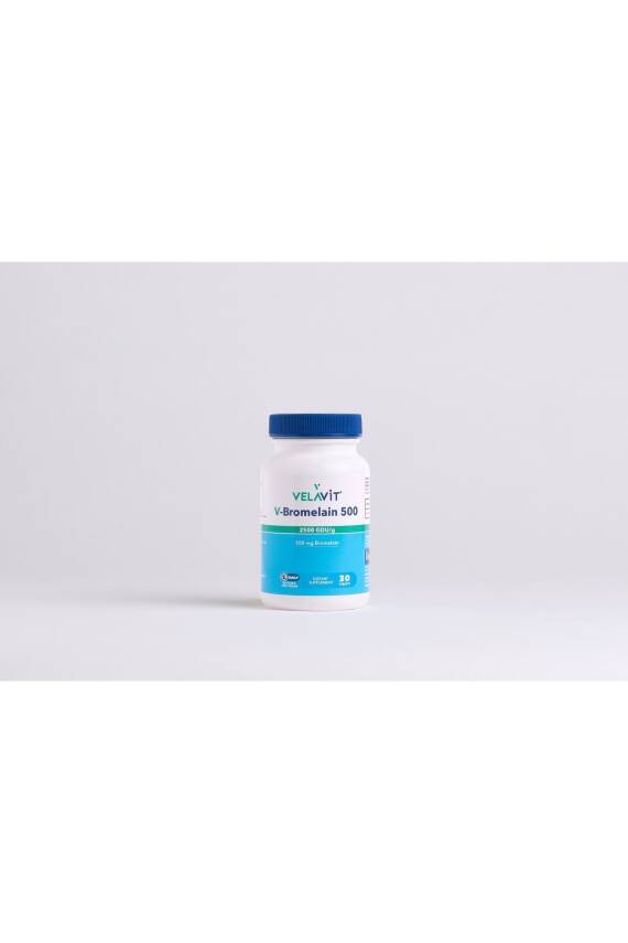 Velavit V-bromelain 500 2500 Gdu/g 30 Tablet - 3