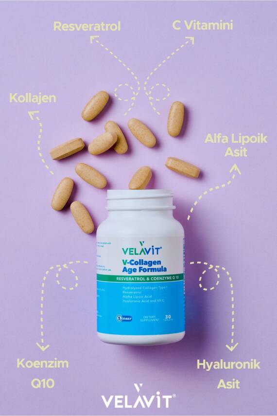 Velavit V-Collagen Age Formula 30 Tablet - 6
