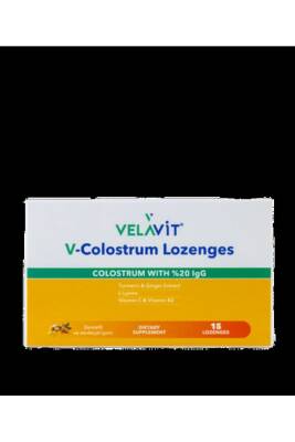 Velavit V-Colostrum Lozenges V-Colostrum Lozenges Takviye Edici Pastil - 2