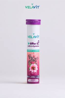 Velavit V-effer D3 With L-cysteine 20 Effervescent Tablet - 3