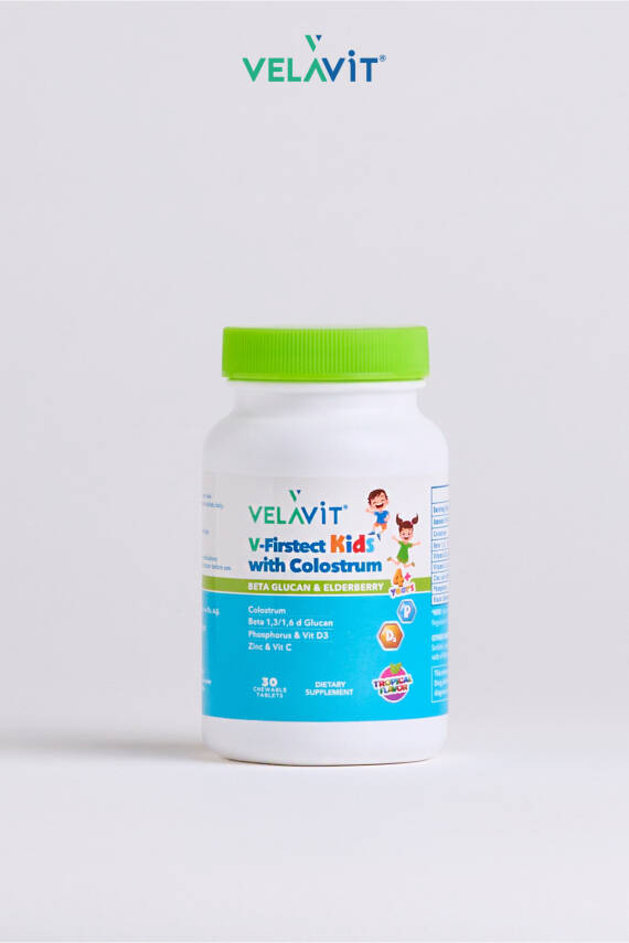 Velavit V-Firstect Kids with Colostrum 30 Kapsül - 4