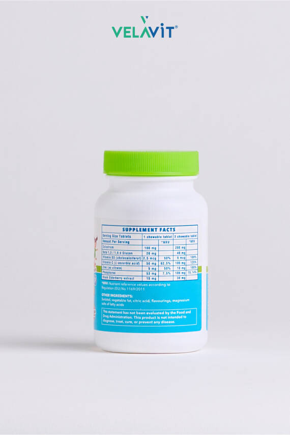 Velavit V-Firstect Kids with Colostrum 30 Kapsül - 5