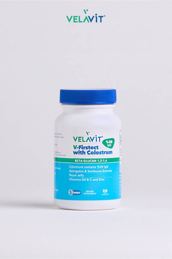 Velavit V-Firstect with Colostrum 30 Kapsül - 3