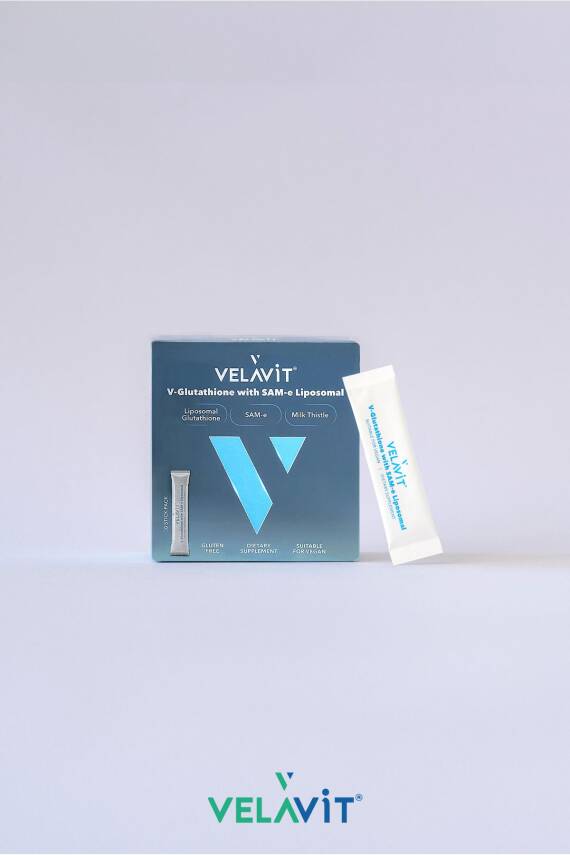 Velavit V-Glutathione with SAM-e Liposomal 30 Saşe - 5