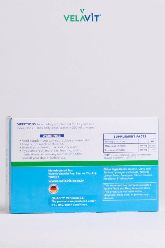 Velavit V-Magnesium & Potassium Citrate - 3