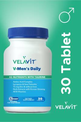 Velavit V-Men's Daily 30 Tablet - Velavit