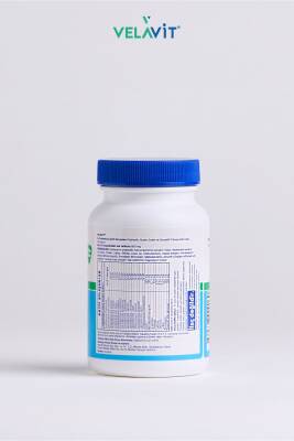 Velavit V-Probiotics with Enzymes Takviye Edici Gıda 30 Kapsül - 4