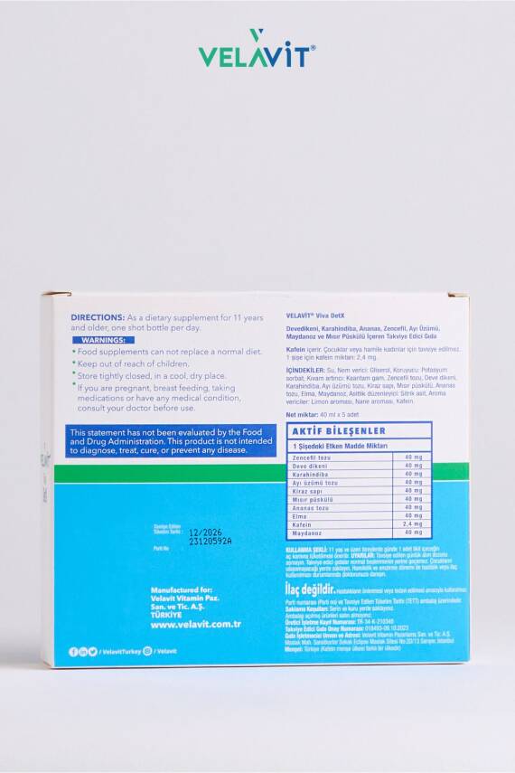 Velavit Viva DetX 5'li Shot - 7