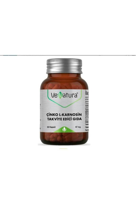 Venatura Çinko L-Karnosin 67mg 30 Kapsül - 1