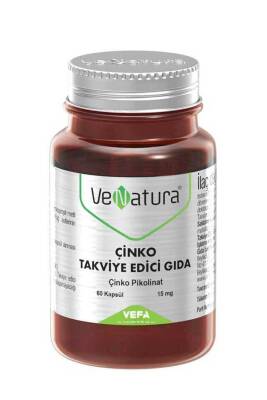 Venatura Çinko Pikolinat 15 Mg 60 Kapsül - Venatura