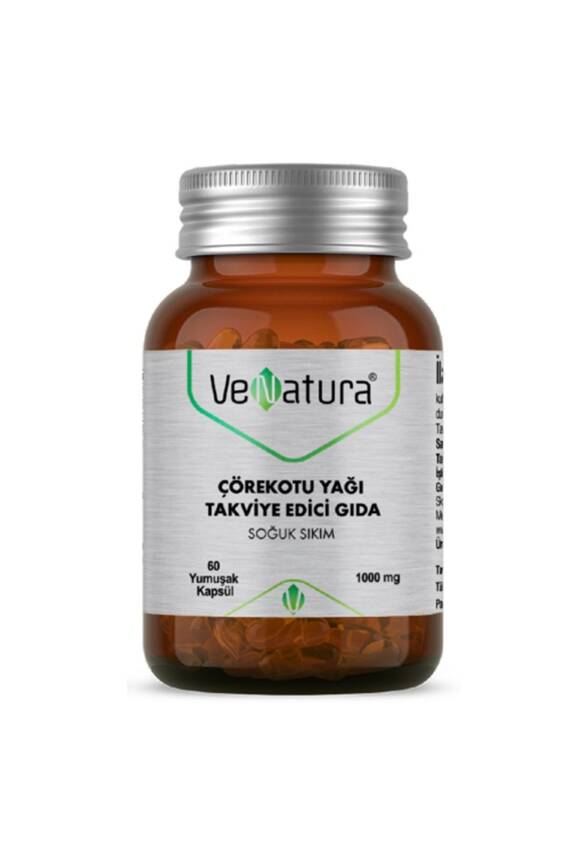 Venatura Çörekotu Yağı 1000 Mg 60 Yumuşak Kapsül - 1