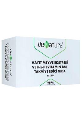 Venatura Hayıt Meyvesi Ekstresi Ve P-5-P (Vitamin B6) 60 Tablet - Venatura