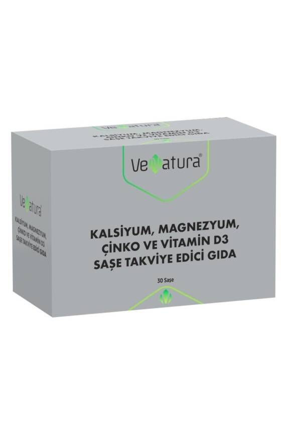 Venatura Kalsiyum Magnezyum Çinko Vitamin D3 30 Saşe - 1