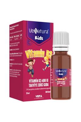 Venatura Kids Vitamin D3 400 IU 20ml - Venatura