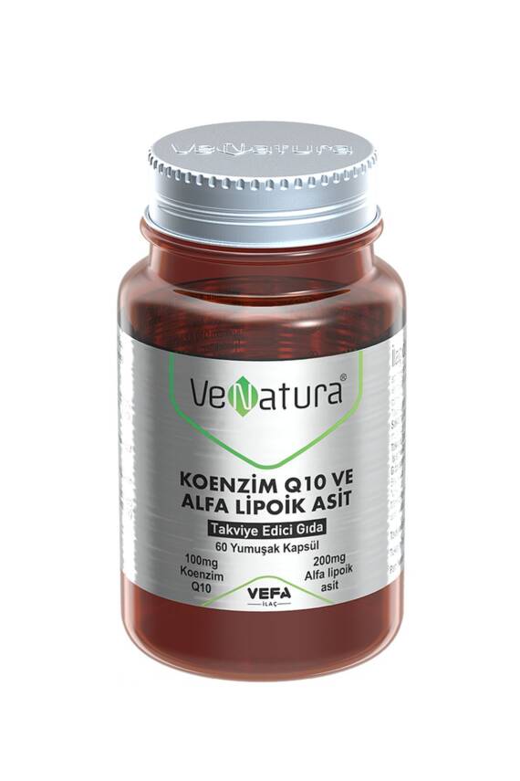 Venatura Koenzim Q10 Ve Alfa Lipoik Asit 60 Kapsül - 1