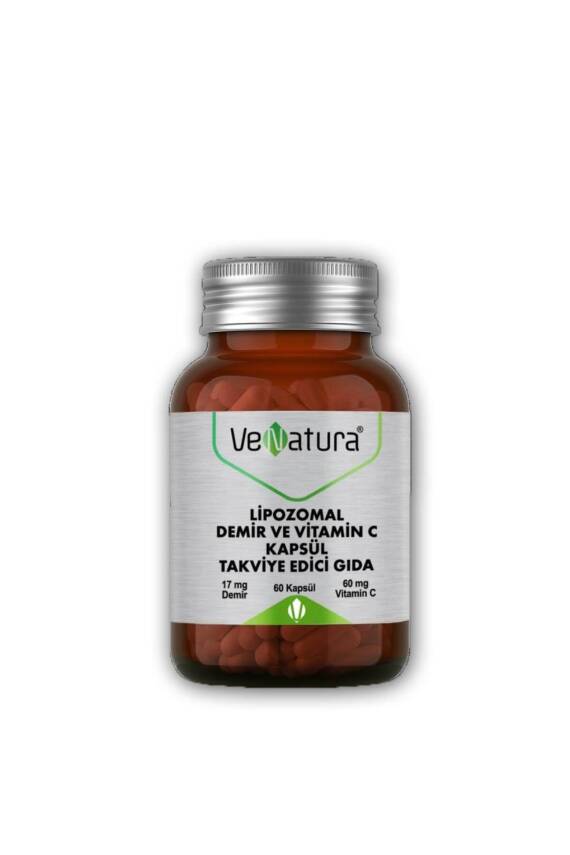Venatura Lipozomal Demir Ve Vitamin C 60 Kapsül - 1