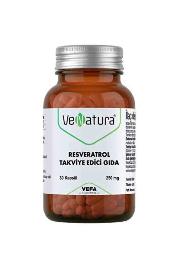 Venatura Resveratrol 250mg 30 Kapsül - 1