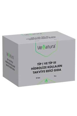 Venatura Tip 1 Tip 3 Hidrolize Kollajen 30 Saşe - Venatura