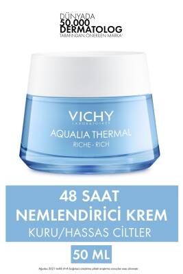Vichy Aqualia Thermal Rich Nemlendirici Kuru Ciltler 50 ml 3337875588225 - Vichy