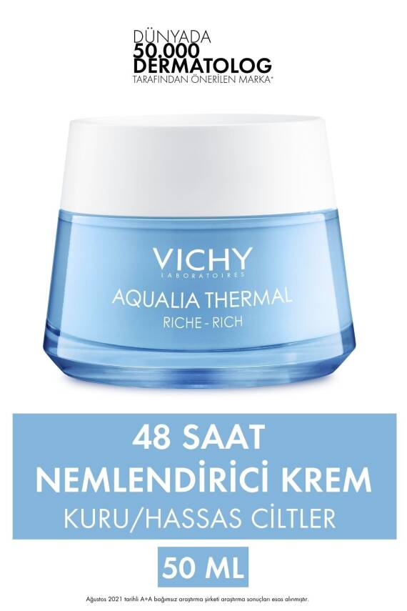 Vichy Aqualia Thermal Rich Nemlendirici Kuru Ciltler 50 ml 3337875588225 - 1