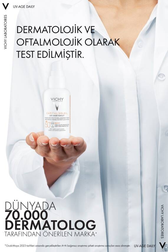 Vichy Capital Soleil Foto Yaşlanma Karşıtı Hafif Dokulu Renkli Güneş Koruyucu 40 ml Spf 50 - 2