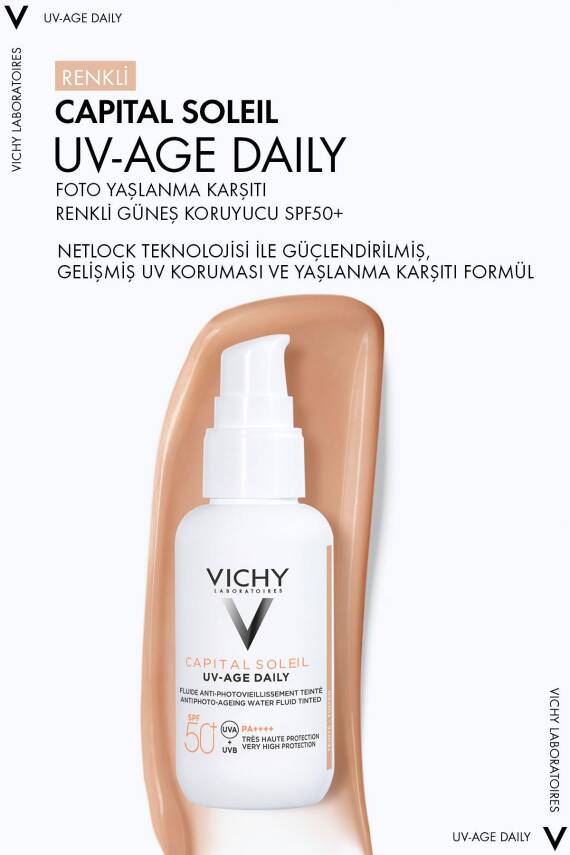 Vichy Capital Soleil Foto Yaşlanma Karşıtı Hafif Dokulu Renkli Güneş Koruyucu 40 ml Spf 50 - 3
