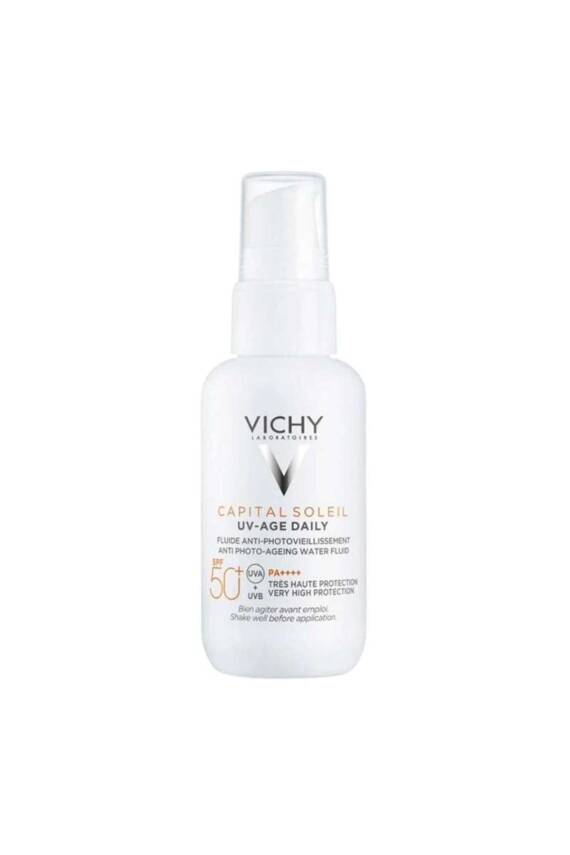 Vichy Capital Soleil Uv Age Daily Spf50 Foto Yaşlanma Karşıtı Güneş Kremi 40ml - 1
