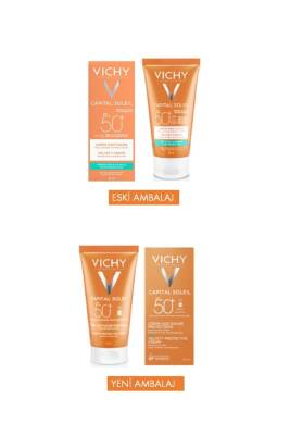 Vichy Capital Soleil Velvety Cream Çok Yüksek Korumalı Yüz Güneş Kremi SPF50 50 ml - 2