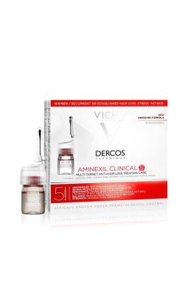 Vichy Dercos Aminexil Clinical 5 Kadınlar İçin Saç Dökülmesi Karşıtı Serum 21x6 ml 3337875522786 - 3
