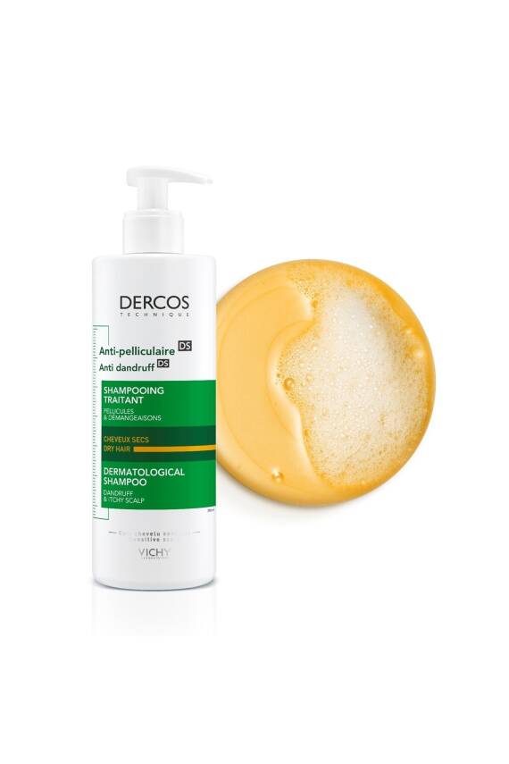 Vichy Dercos Anti Dandruff Dry Kepek Karşıtı Bakım Şampuanı 390 ml - 2