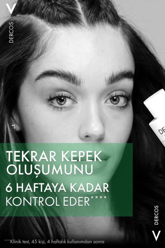 Vichy Dercos Anti-dandruff Kepek Karşıtı Şampuan Normal & Yağlı Saçlar 390 Ml x 2 adet - 5