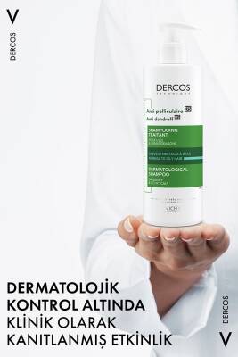 Vichy Dercos Anti-dandruff Kepek Karşıtı Şampuan Normal & Yağlı Saçlar 390 Ml x 2 adet - 6