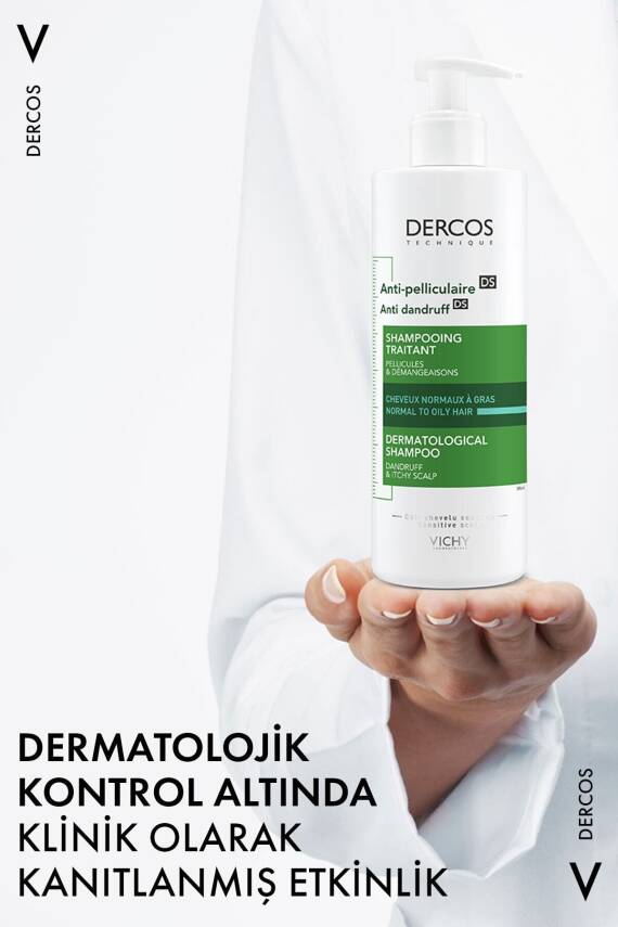 Vichy Dercos Anti-dandruff Kepek Karşıtı Şampuan Normal & Yağlı Saçlar 390 Ml x 2 adet - 6