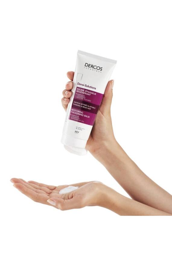 Vichy Dercos Densi Solutions İnce Telli & Zayıf Saçlar için Dolgunlaştırıcı ve Yoğunlaştırıcı Krem 150 ML - 3