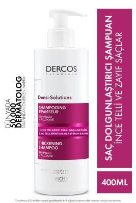 Vichy Dercos Densi Solutions Incelmiş Ve Zayıf Saçlara Özel 400ml - 1