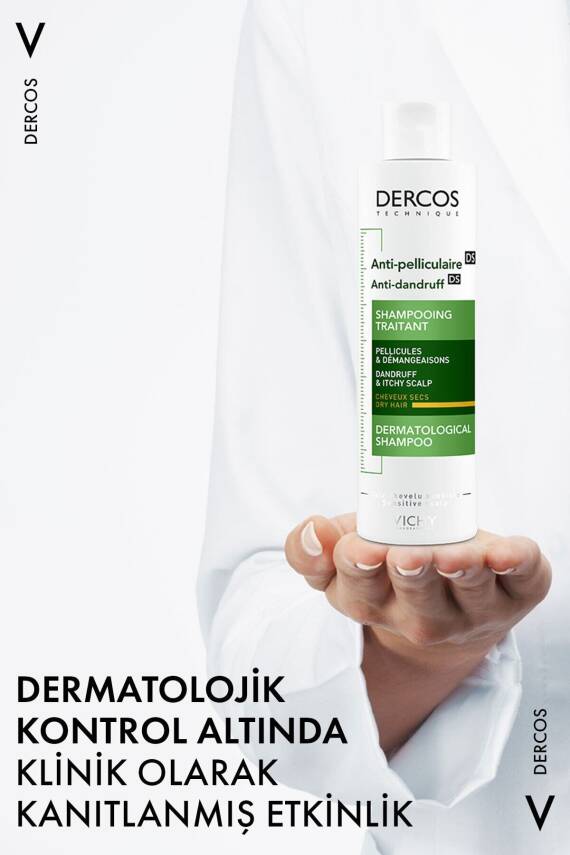Vichy Dercos Ds Kuru Kepek Karşıtı Şampuan 200ml - 5