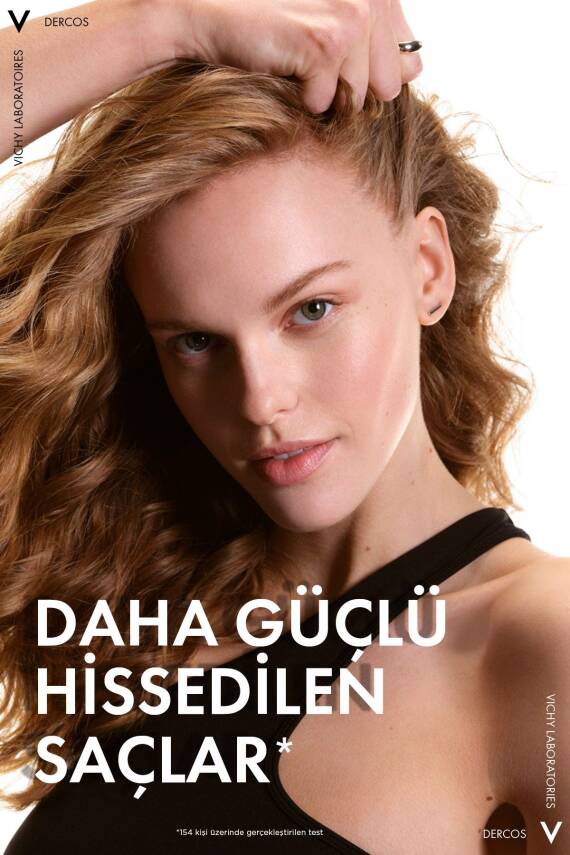 Vichy Dercos Energising Saç Dökülmesine Karşı Şampuan, Yeniden Dolum Paketi 400 ml - 5