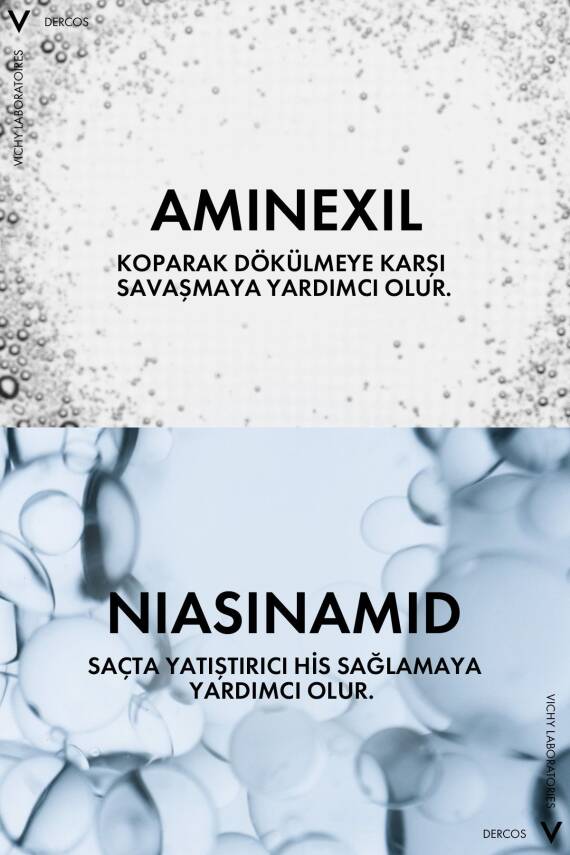 Vichy Dercos Energising Saç Dökülmesine Karşı Şampuan, Yeniden Dolum Paketi 400 ml - 6