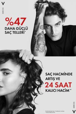 Vichy Dercos Energy Saç Dökülmesi Karşıtı Şampuan 400 ml - 3