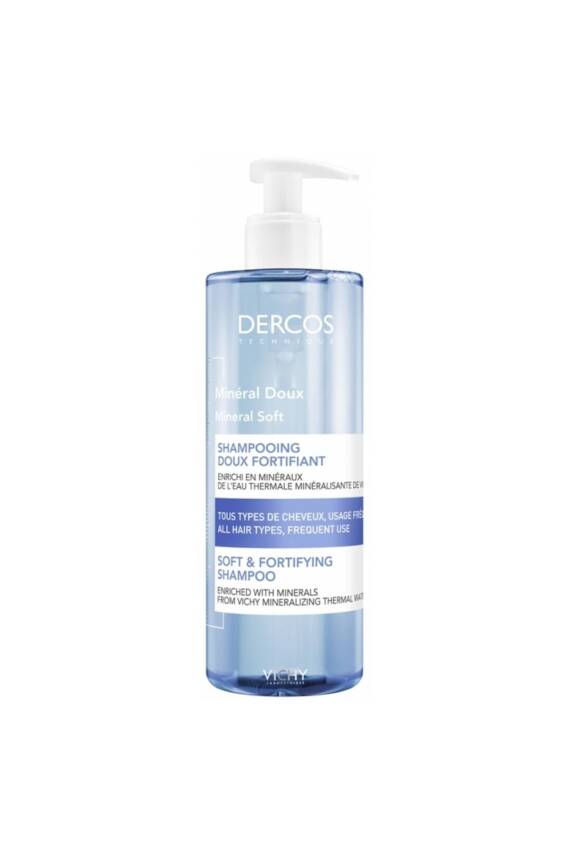 Vichy Dercos Mineral Soft Şampuan 400 ml - 1