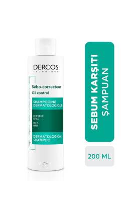 Vichy Dercos Oil Control Aşırı Yağlanmaya Karşı Etkili Bakım Şampuanı 200 ml - 2