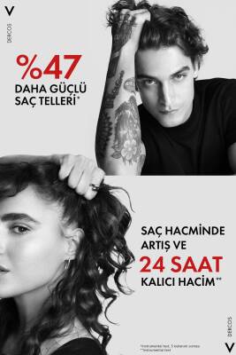 Vichy Dercos Saç Dökülme Karşıtı Saç Bakım Seti: Dökülme Karşıtı Şampuan 400 mlx2- Tüm Saç Tipleri - 3