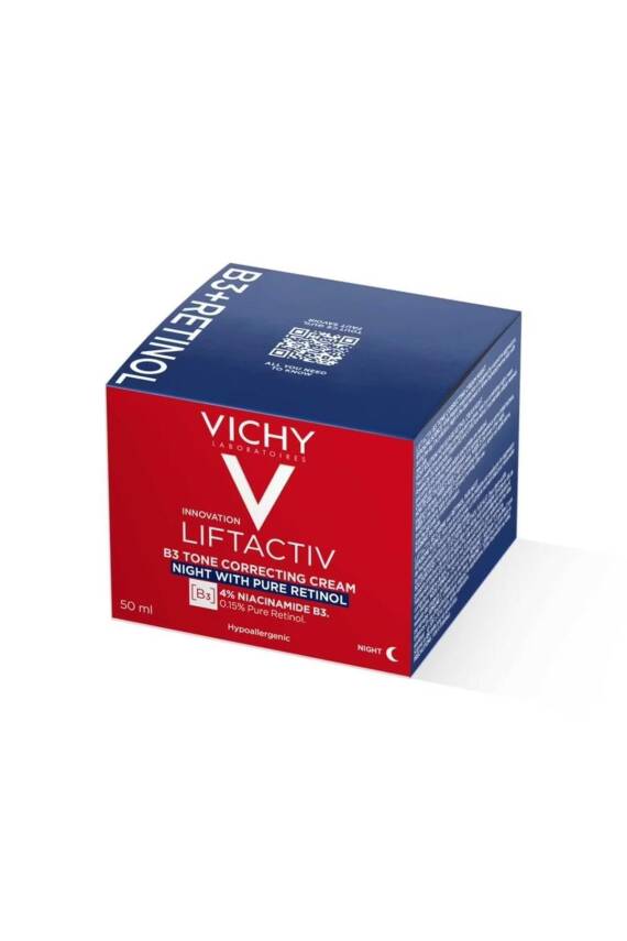 Vichy Liftactiv B3 Cilt Tonu Eşitleyici Retinol İçeren Gece Kremi 50 ML - 2