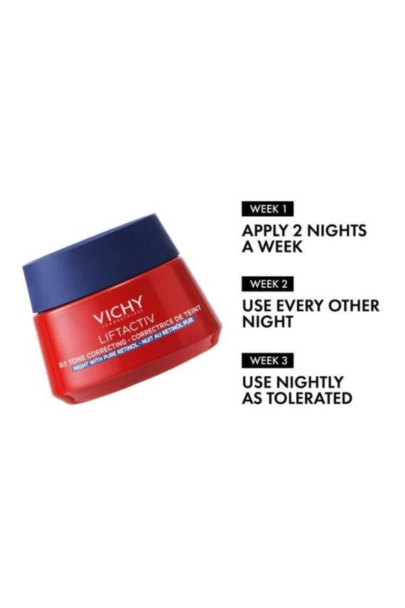 Vichy Liftactiv B3 Cilt Tonu Eşitleyici Retinol İçeren Gece Kremi 50 ML - 3