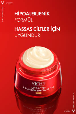 Vichy Liftactiv Collagen Specialist 16 Anti Aging Day Cream SPF50 50ml - 5