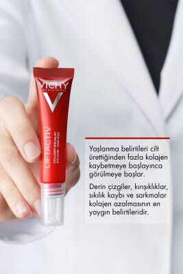 Vichy Liftactiv Collagen Specialist Yaşlanma Belirtilerine Karşı Göz Bakım Kremi 15ml - 6