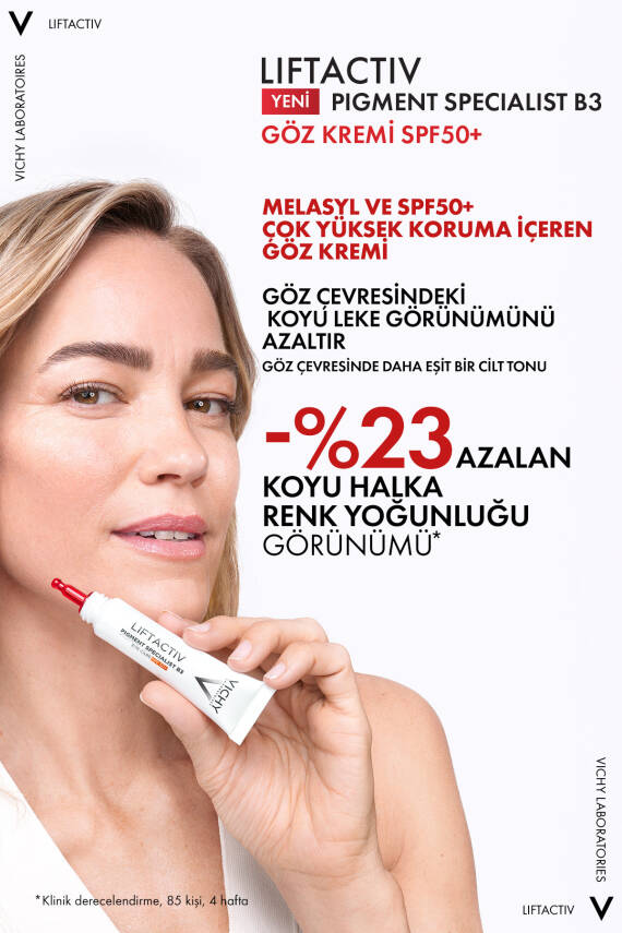 Vichy Liftactiv Pigment Specialist B3 Koyu Leke Karşıtı Göz Kremi Spf50+ 15 ml - 2