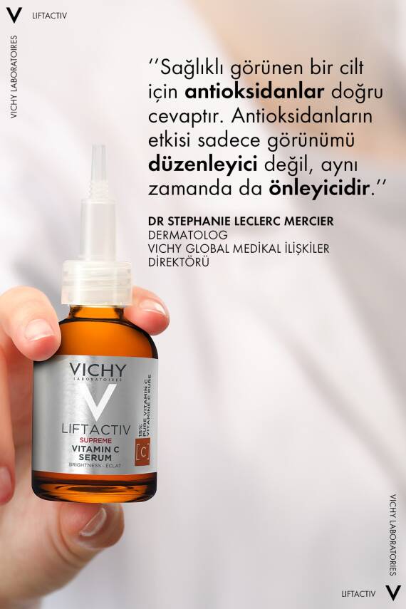 Vichy Liftactiv Supreme %15 Saf C Vitamini Aydınlatıcı Antioksidan Serum 20 Ml - 6