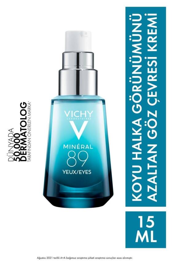 Vichy Mineral 89 15ml göz Çevresi Nemlendirici - 1