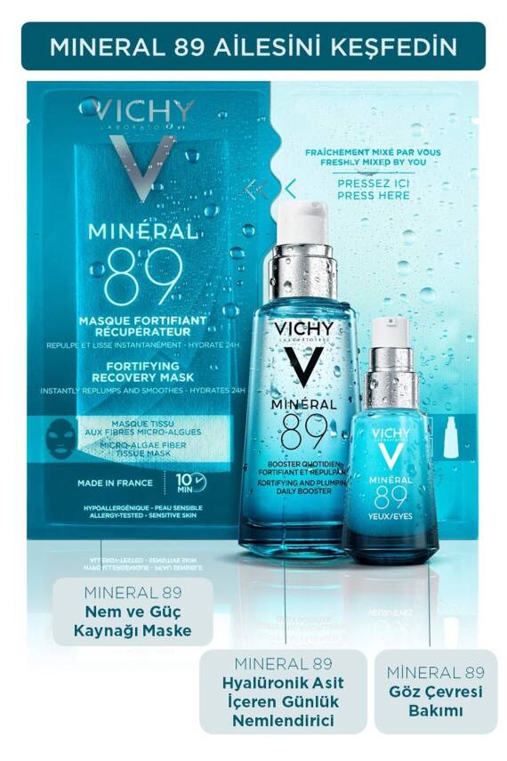 Vichy Mineral 89 15ml göz Çevresi Nemlendirici - 6